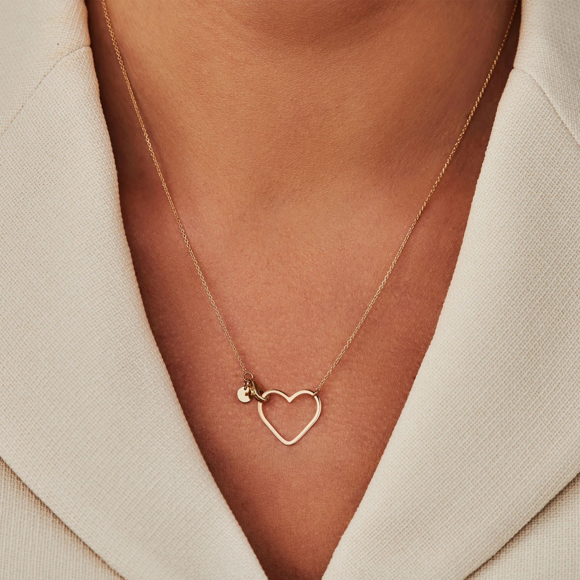 Isabel Bernard Halskette - Belleville Amore 14 Karat Necklace - Gr. unisize - in Gold - für Damen