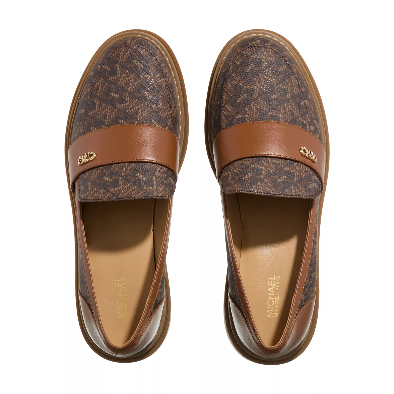 Michael Kors Loafer - Parker Lug Loafer - Gr. 37 (EU) - in Braun - für Damen