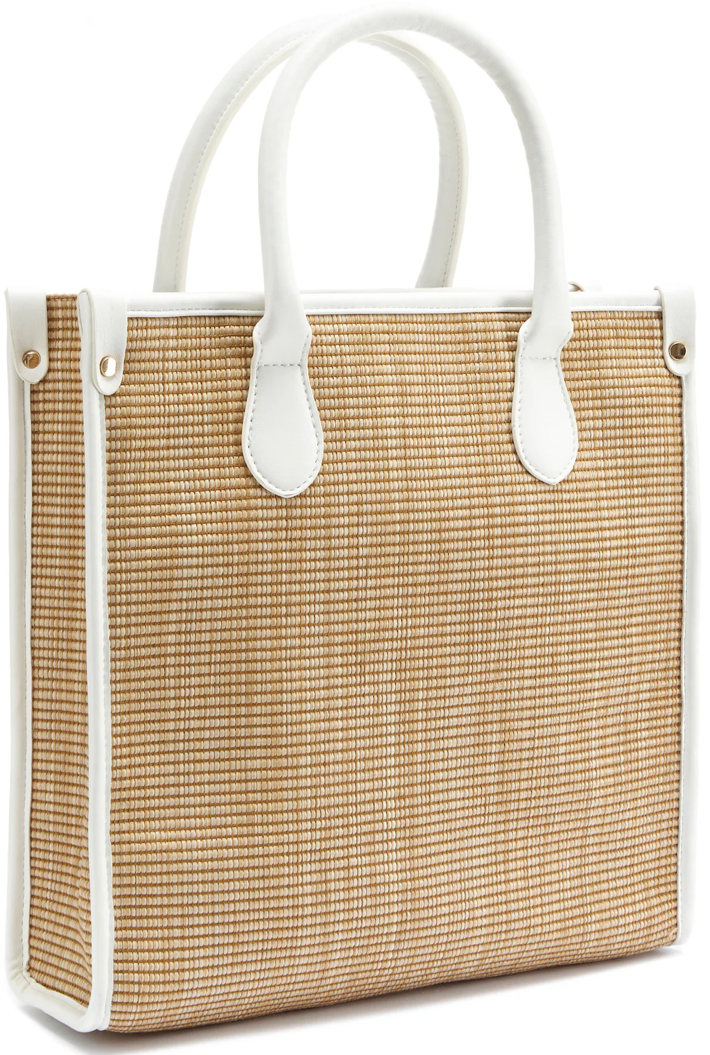 Vivance Shopper »Strandtasche«, Schultertasche, Korbtasche, Tragetasche, Badetasche, Bast-Optik VEGAN
