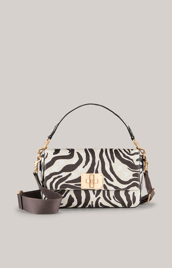 Schultertasche Mazzolino Feroce Nil in Braun/Beige